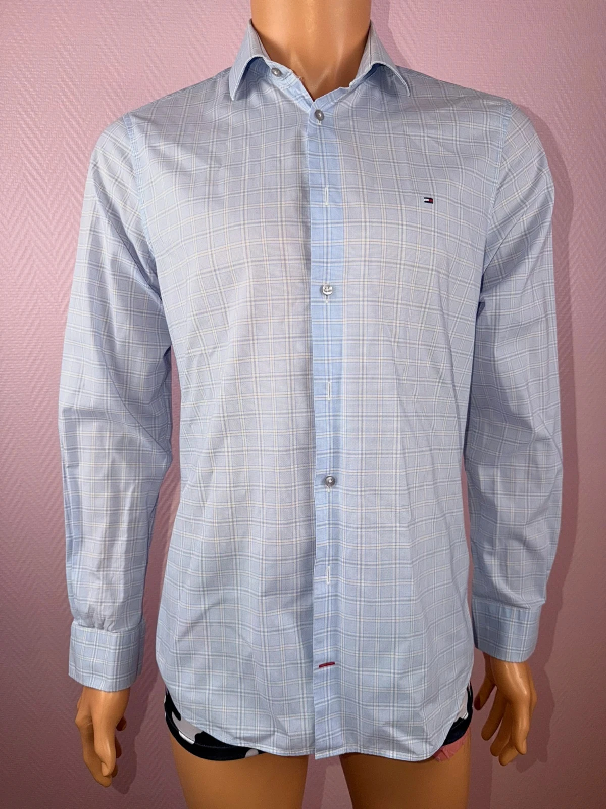 Camisa de hombre, Tommy Hilfiger talla m 39 – photo 3